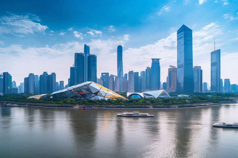现代化的商务中心金融大厦背景图,高清,摄影图,摄影图片,图片大全,摄影图免费下载